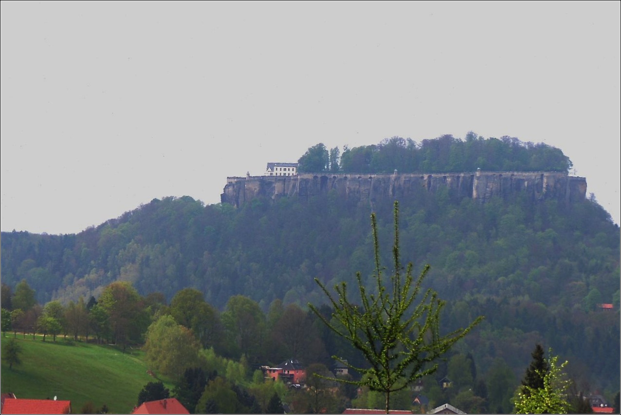 7 Konigstein stolová hora a pevnost